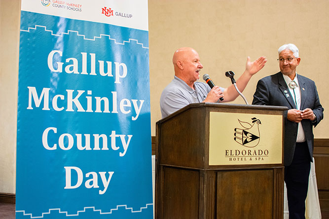 UNM-GALLUP CELEBRATES GALLUP-MCKINLEY COUNTY DAY AT LEGISLATURE